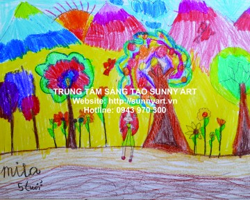 Khóa học vẽ hè vỡ lòng cho thiếu nhi tại Quận Bình Thạnh